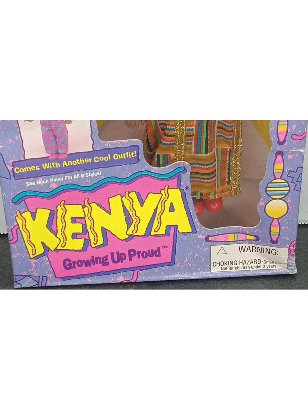Vtg Tyco Kenya's Cousins Little Princess Baby Doll Sealed 1639-6 *READ*